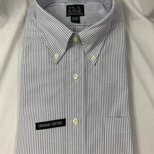 NWT Jos. A. Bank Oxford cloth student stripe dress shirt